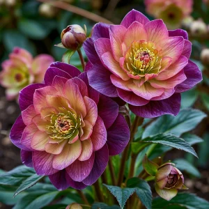 Морозник Претти Элен Рэд купить по цене от 509р. в интернет-магазине «Посадика» с доставкой почтой в в Шенкурске и по всей России – [изображение №1].