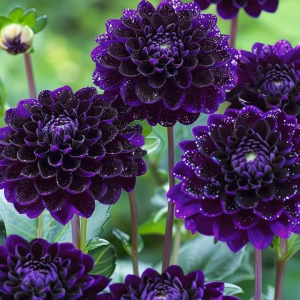 Георгин Анно Домини купить по цене от 255р. в интернет-магазине «Посадика» с доставкой почтой в в Шенкурске и по всей России – [изображение №1].